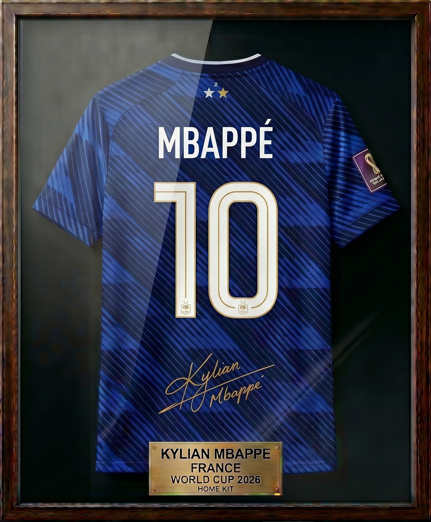 Official World Cup 2026 Jersey Kylian Mbappe